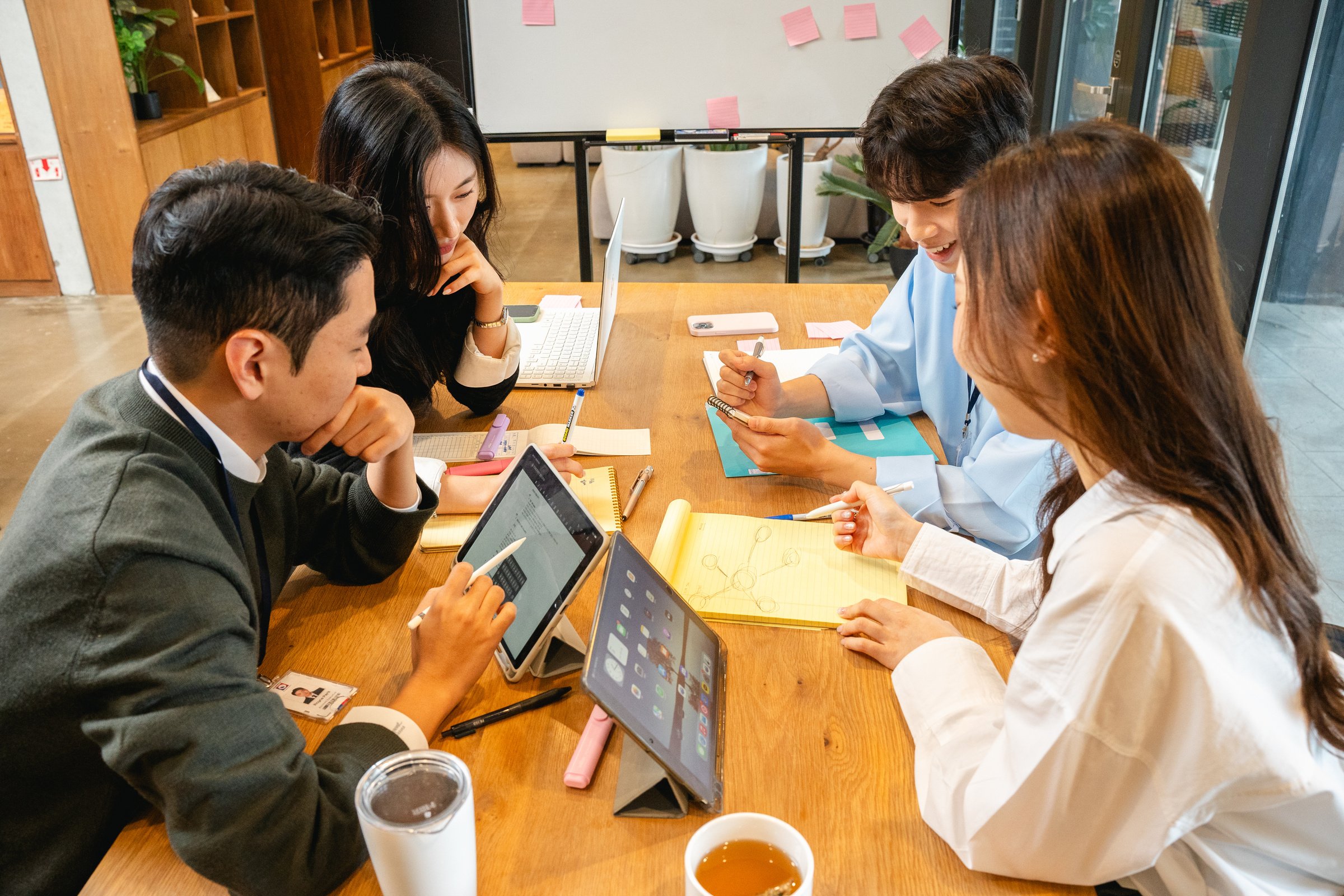 Colleagues in a Meeting